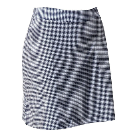 Houndstooth Print Skort Damen