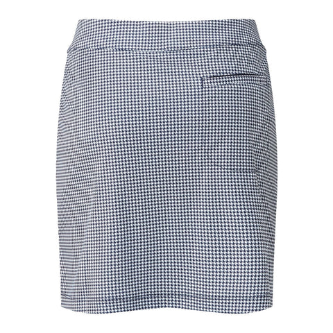 Houndstooth Print Skort Damen