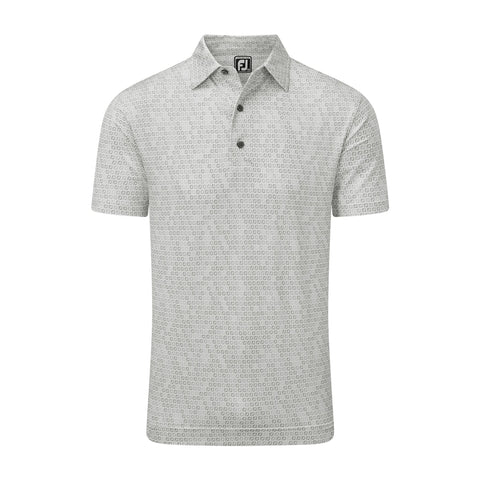 Digital Camo Print Lisle Polo Herren