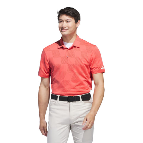 Ultimate365 Textured Jacquard Polo Shirt Herren