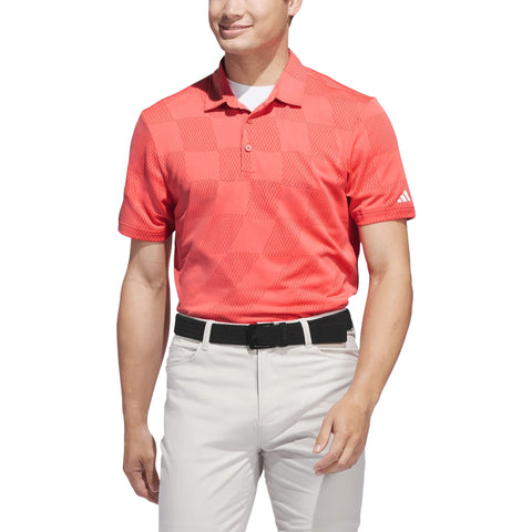 Ultimate365 Textured Jacquard Polo Shirt Herren