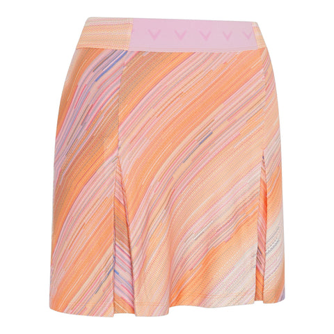 Striped Pleated Skort Damen