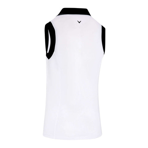 Sleeveless Colorblock Polo Damen