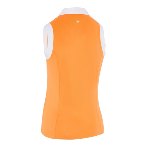 Sleeveless Colorblock Polo Damen