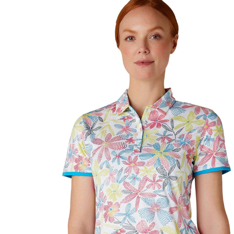 Allover Chev Flor Shirt Damen