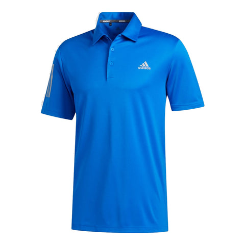 3-Stripe Basic Polo Blue/Grey Herren
