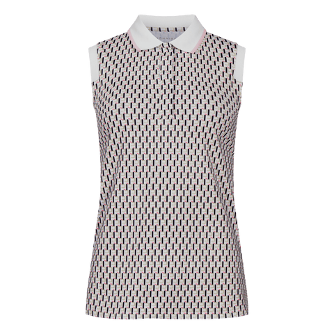 Deni Sleeveless Poloshirt