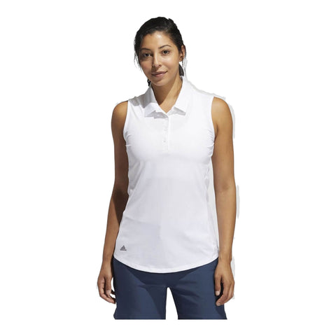 Ultimate Solid Poloshirt ärmellos Damen