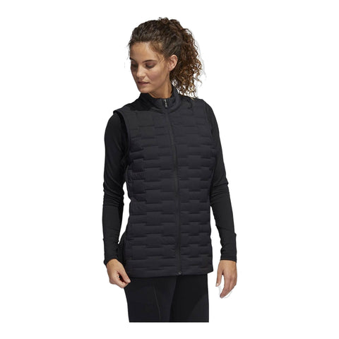 W Gilet Frosted Schwarz Damen