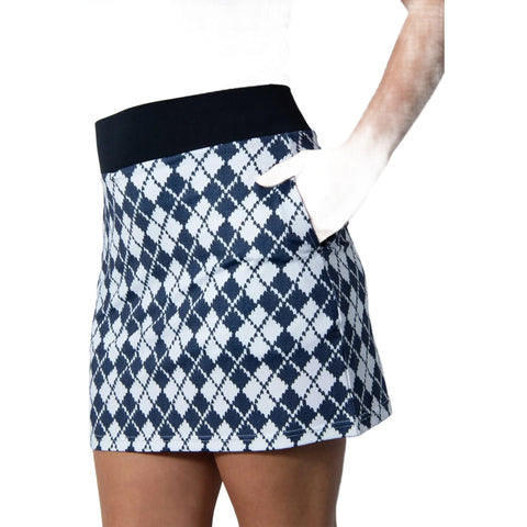 Abruzzo Argyle Skort Damen