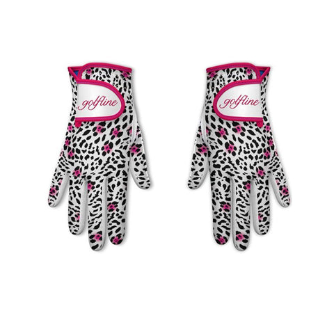 W Golfhandschuh Pink Leopard Damen LH S