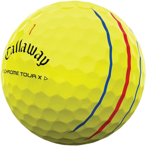 Chrome Soft Tour X Triple Track [12 Stück] Golfbälle (2024)