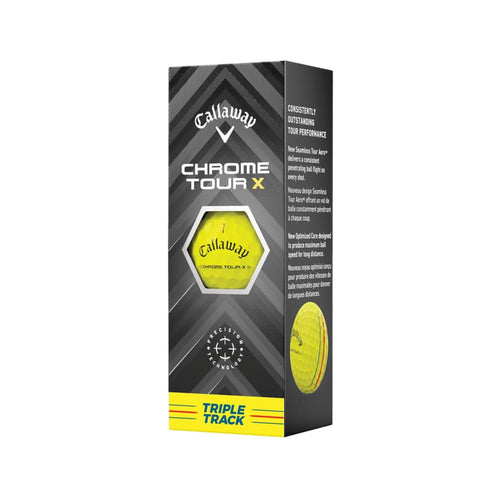 Chrome Soft Tour X Triple Track [12 Stück] Golfbälle (2024)