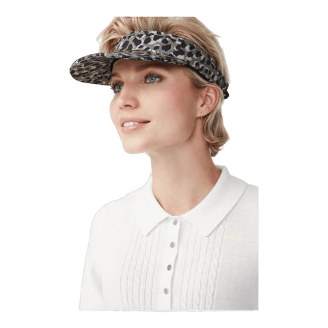 Sun Visor Grey Spot One Size Damen