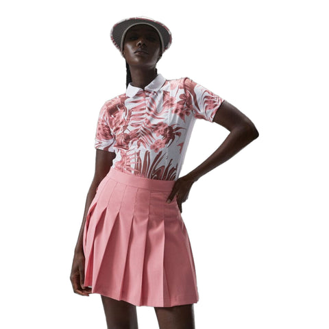 Evelina Print Poloshirt Damen