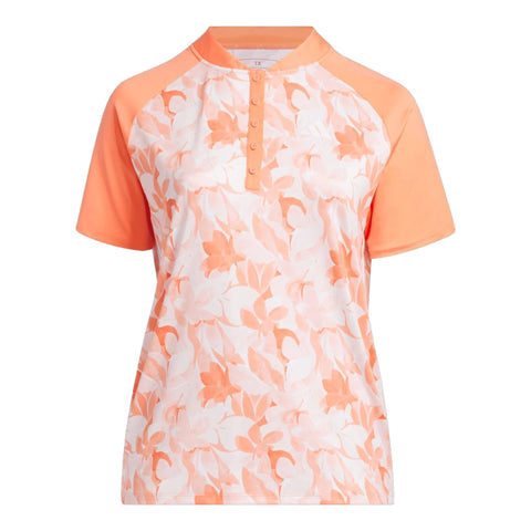 Floral Poloshirt Damen