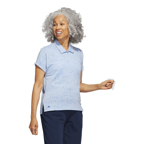 Go-To Print Poloshirt Damen