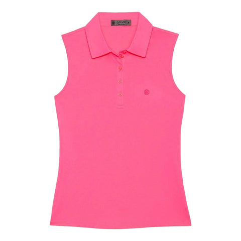 Knock Out Poloshirt ärmellos Damen