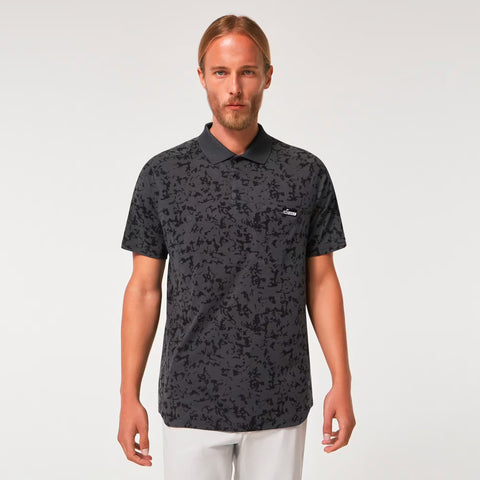 Sand Camo Panel Poloshirt