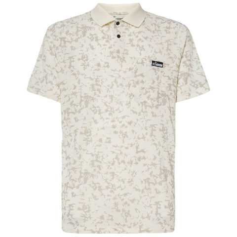 Sand Camo Panel Poloshirt