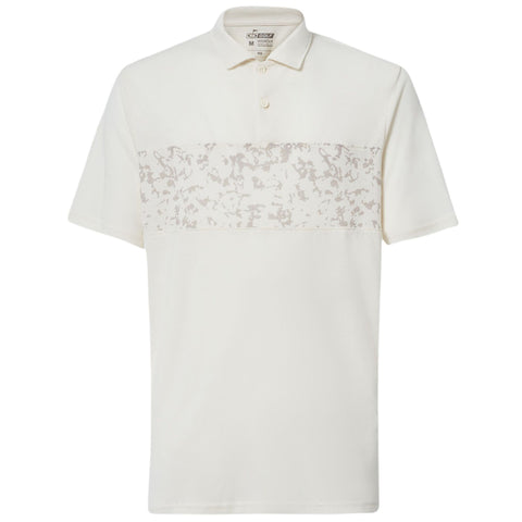 Sand Print Golf Poloshirt