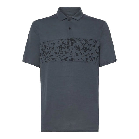 Sand Print Golf Poloshirt Herren