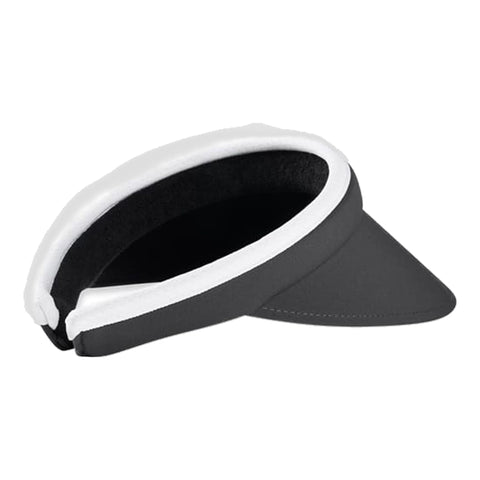 W Clip Visor Charcoal/White Damen