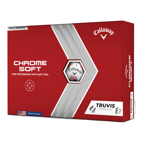 Chrome Soft (23) (12 Balls) Truvis USA