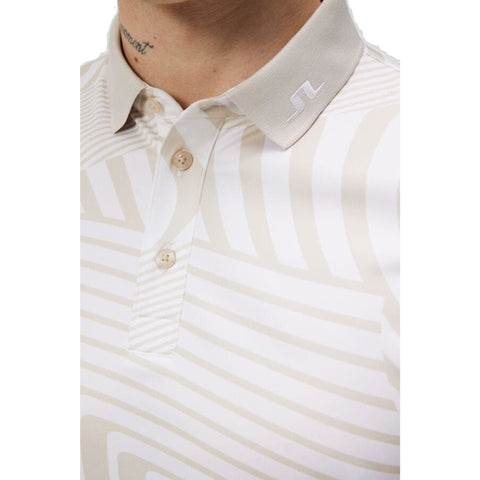 Tour Tech Reg Fit Print Polo Herren