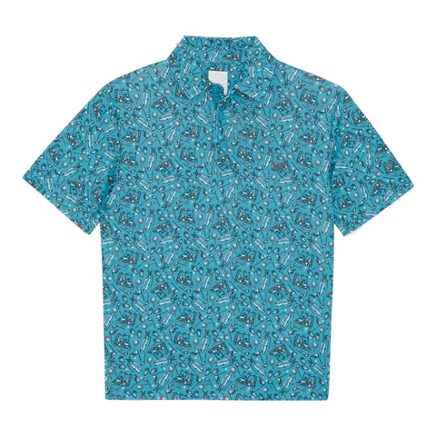 All Over Golf Printed Poloshirt
