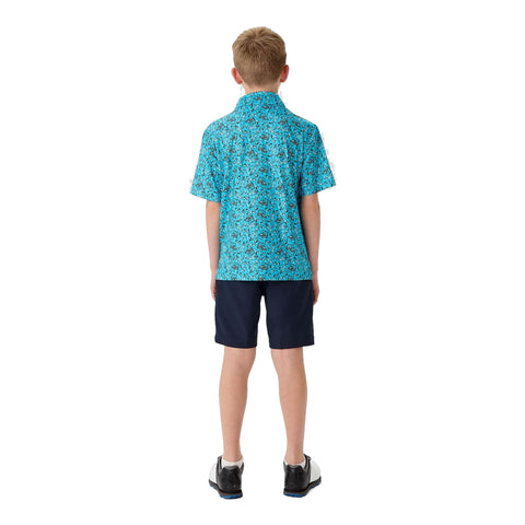 All Over Golf Printed Poloshirt