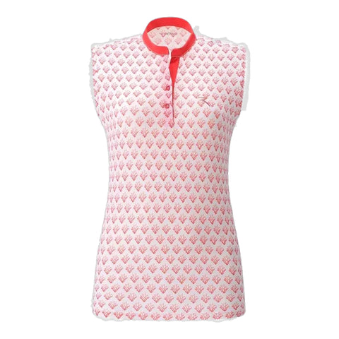 Among Sleeveless Polo Damen