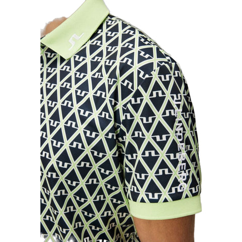 Tour Tech Reg Fit Print Polo Herren