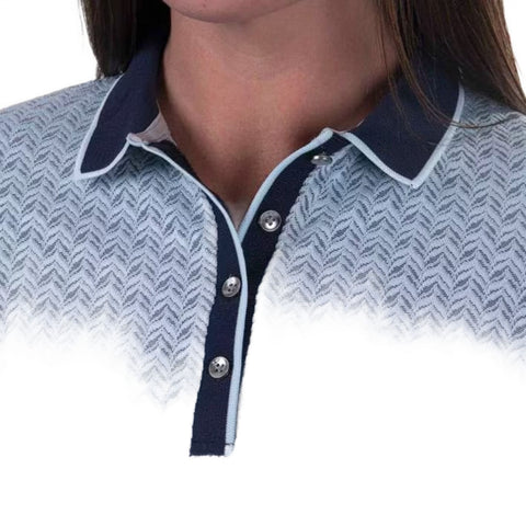 Ella Structure S/S Golfpolo Damen