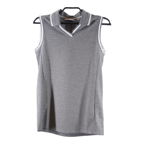 Vneck S/L Golfpolo Damen