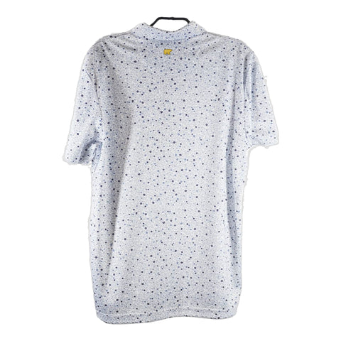 Ditsy Print Golfpolo Herren