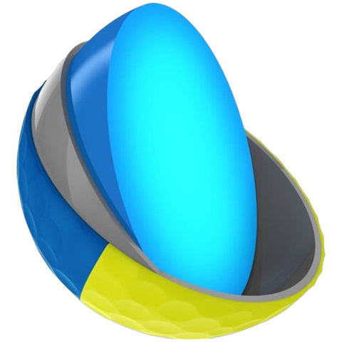 Q-Star Tour Divide 2 Golfbälle