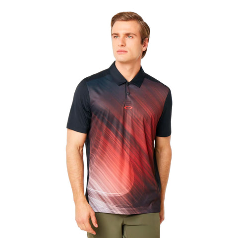 Exploded Ellipse SS Poloshirt Herren