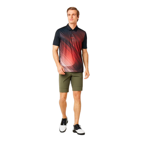 Exploded Ellipse SS Poloshirt Herren