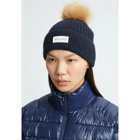 Pom Rib Beanie