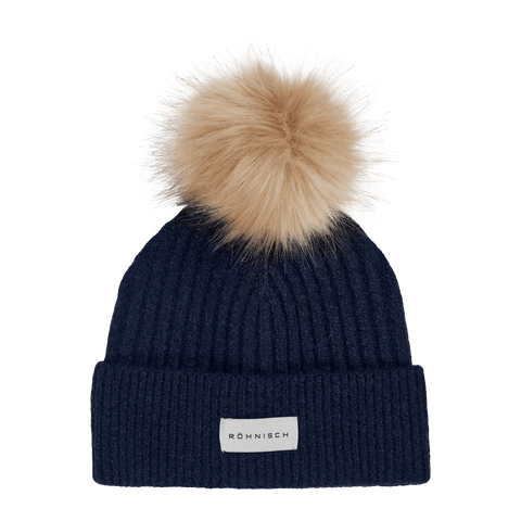 Pom Rib Beanie