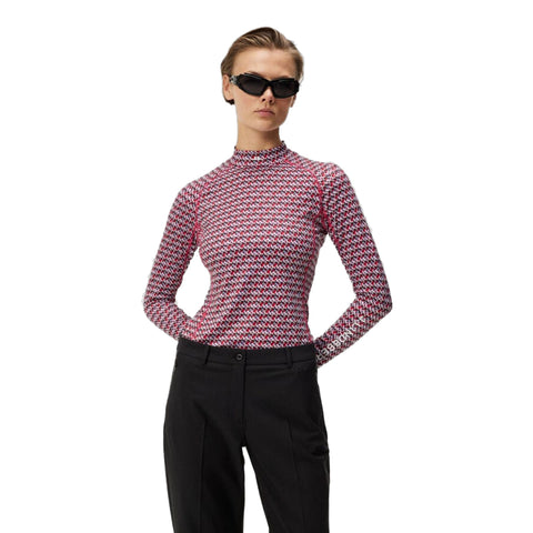 Asa Print Soft Compression Top Damen JL Micro Brid Damen