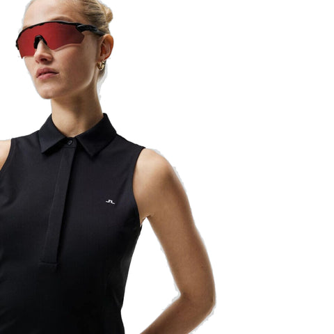 Dena Sleeveless Top Damen Schwarz Damen