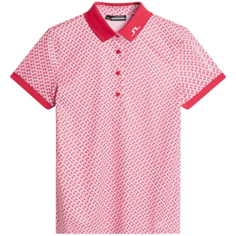 Tour Tech Print Polo Damen
