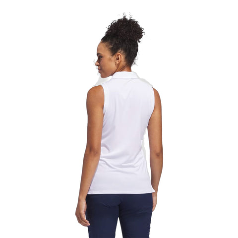 Sleeveless Polo Damen