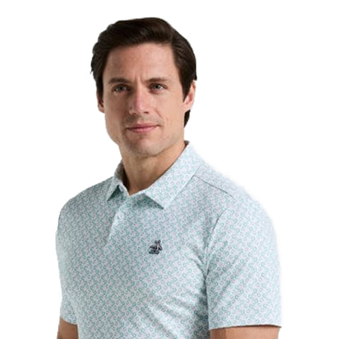 All-Over Lifesaver Print Polo Herren