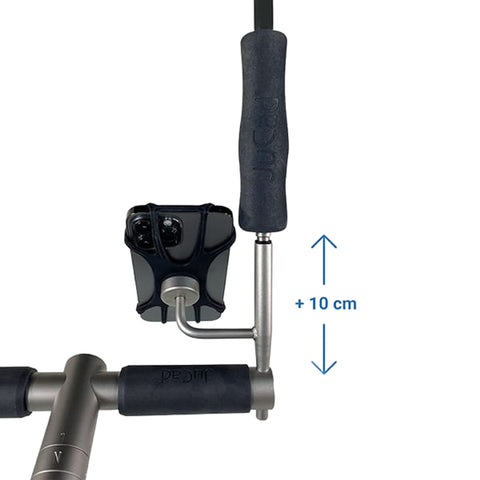 Universal Handyhalter mit Integrierter Schirmstiftverlängerung (+ 10cm)