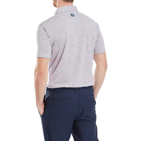 Balance Stripe Lisle Polo Herren