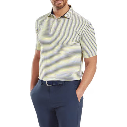 Balance Stripe Lisle Polo Herren
