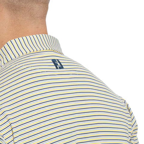 Balance Stripe Lisle Polo Herren